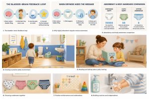 Can Modern Disposable Nappies Make Potty Training More Difficult?